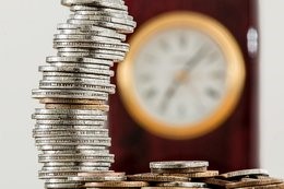 Coins clock